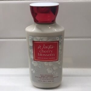 NWT!BBW Winter🍒Cherry Blossom Body Lotion